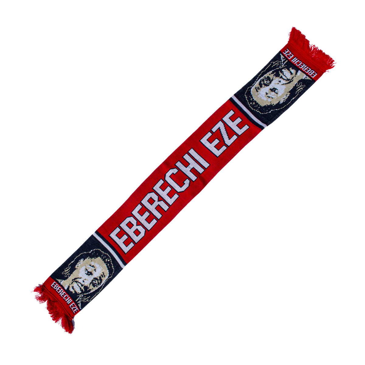 Eberechi Eze Player Scarf - Red & Navy