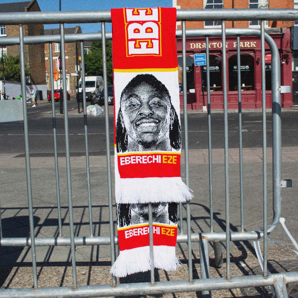 Eberechi Eze Player Scarf - Red & Yellow